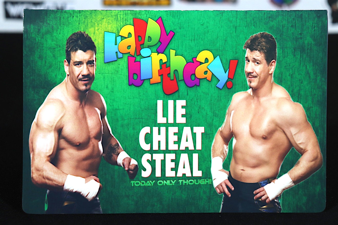 Eddie Guerrero Happy Birthday Card