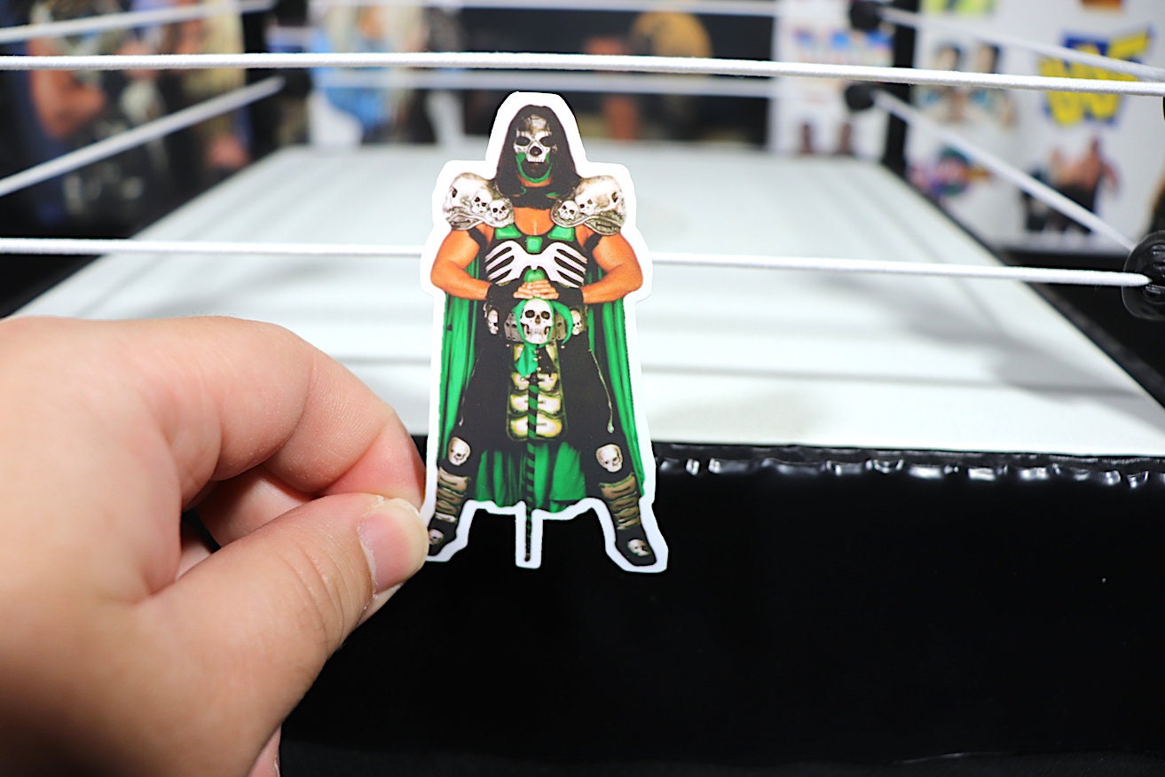 Mortis Sticker No.2 (Chris Kanyon, Hulk Hogan, Ric Flair, Randy Savage, Ultimate Warrior, Bret Hart, DDP)