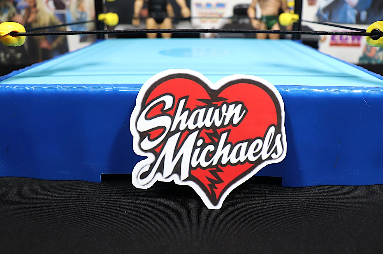 Shawn Michaels L0g0 Magnet (Kitchen, Magnets, Cars, Fridge) [Home Decor - Ric Flair - Macho Man - Hulk Hogan - Pop Culture]