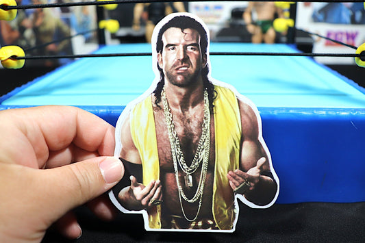 R@Z0r H@ll Magnet 2 (Kitchen, Magnets, Cars, Fridge) [Home Decor - Ric Flair - Macho Man - Hulk Hogan - Pop Culture - Father's Day - Gift]