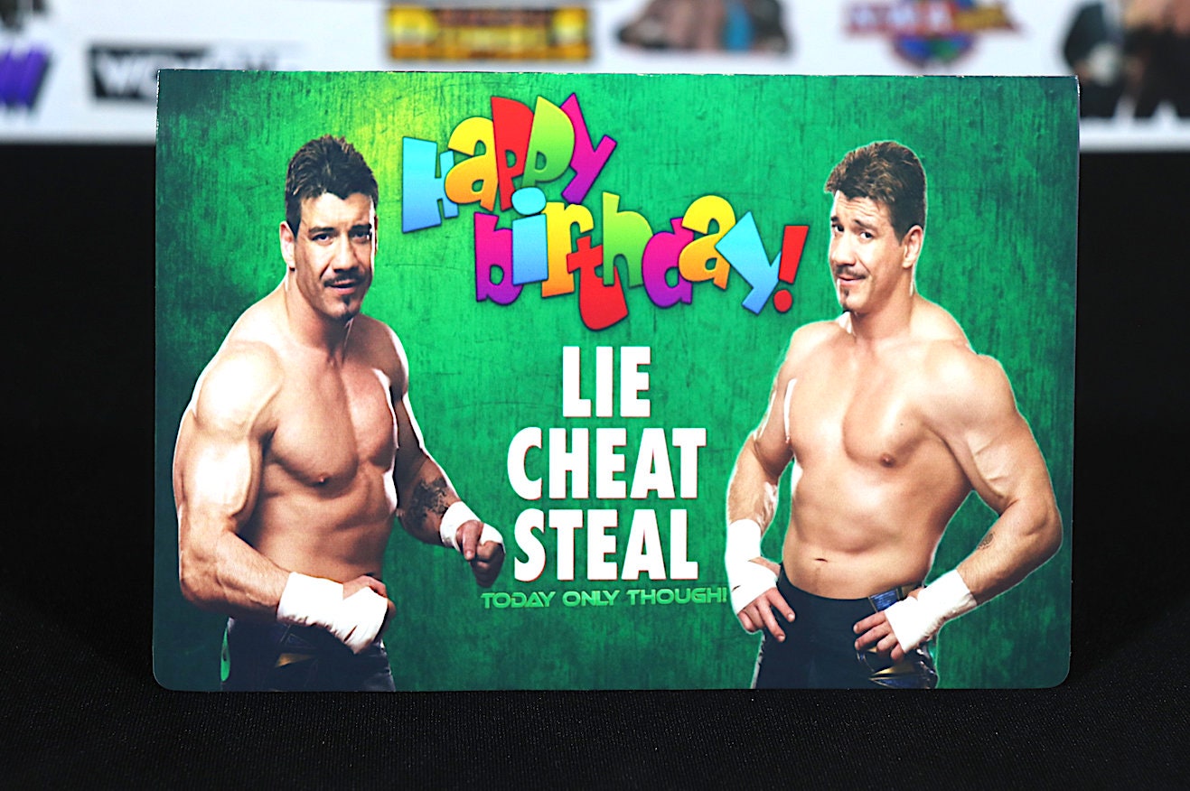 Eddie Guerrero Happy Birthday Card