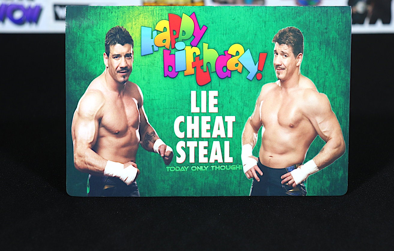 Eddie Guerrero Happy Birthday Card