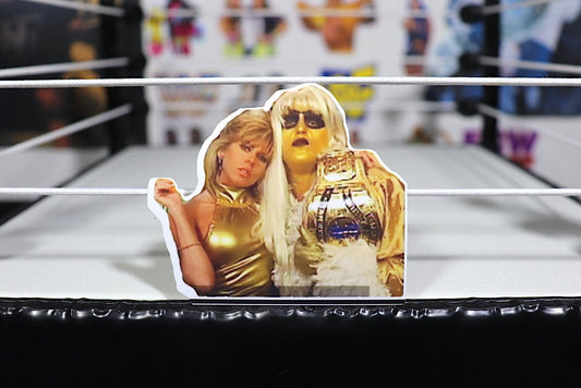 Goldust & Marlena Sticker No.3 [Dustin Rhodes - Dusty Rhodes - Hulk Hogan - Ric Flair - Randy Savage]