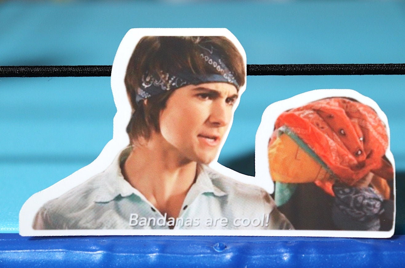 Big Time Rush - Bandanas Are Cool Sticker  (BTR)