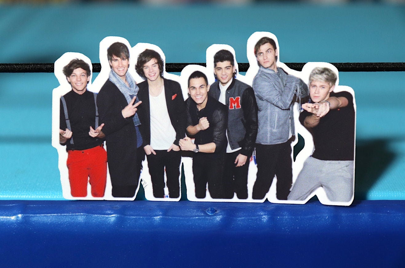 Big Time Rush X One Direction Sticker #2 (BTR, 1D)