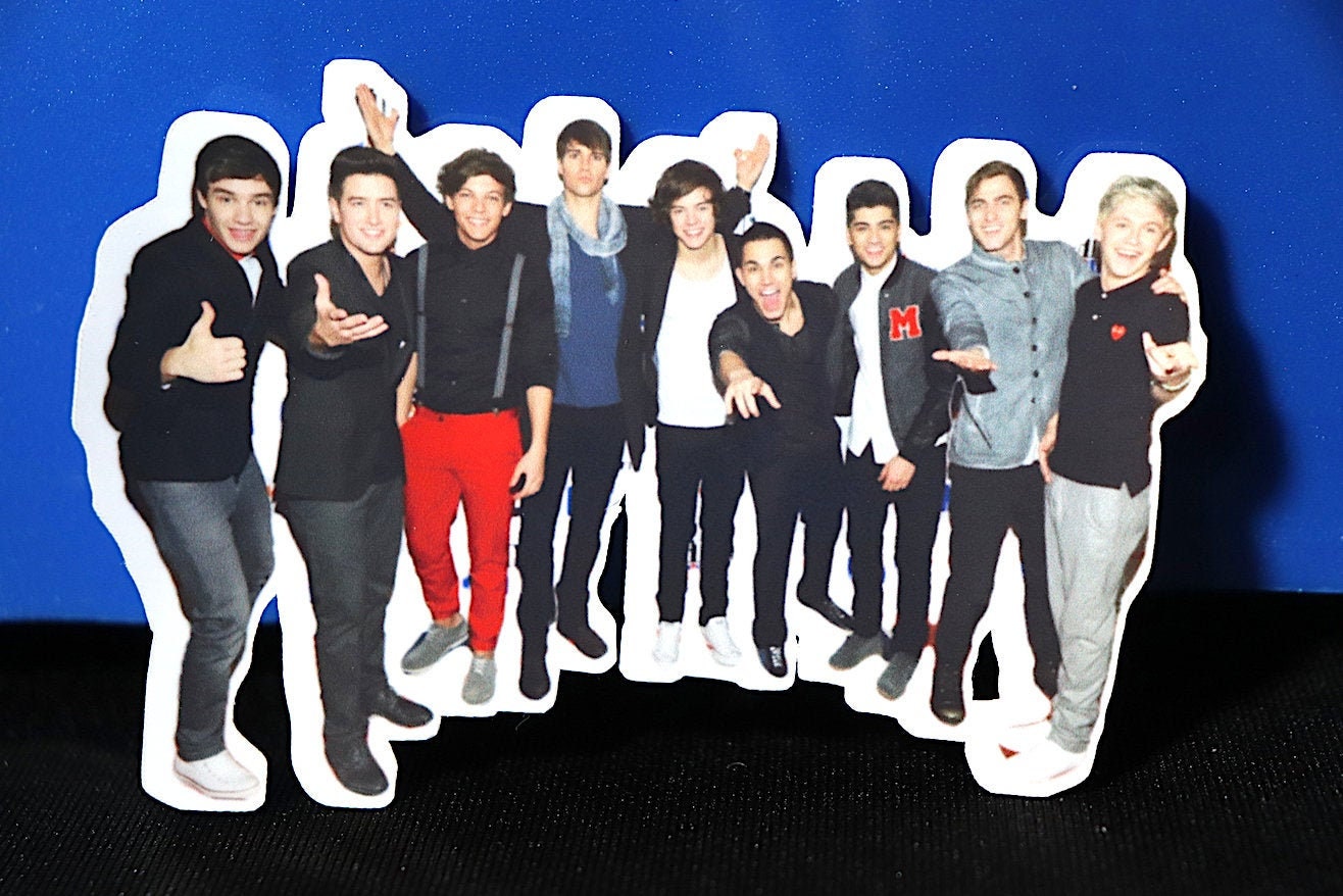 Big Time Rush X One Direction Sticker #3 (BTR, 1D)