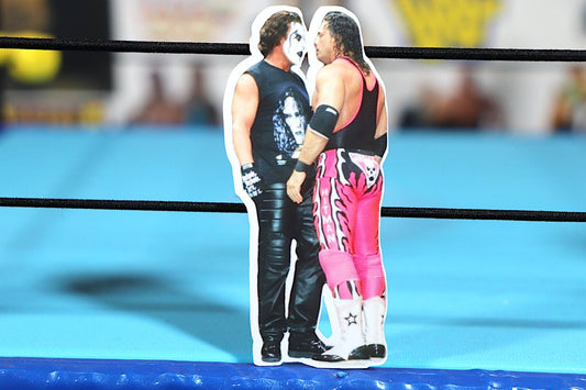 Bret Hart n Sting Sticker