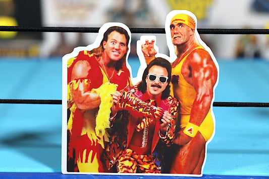 Hulk Hogan, Beefcake and The Mouth Sticker