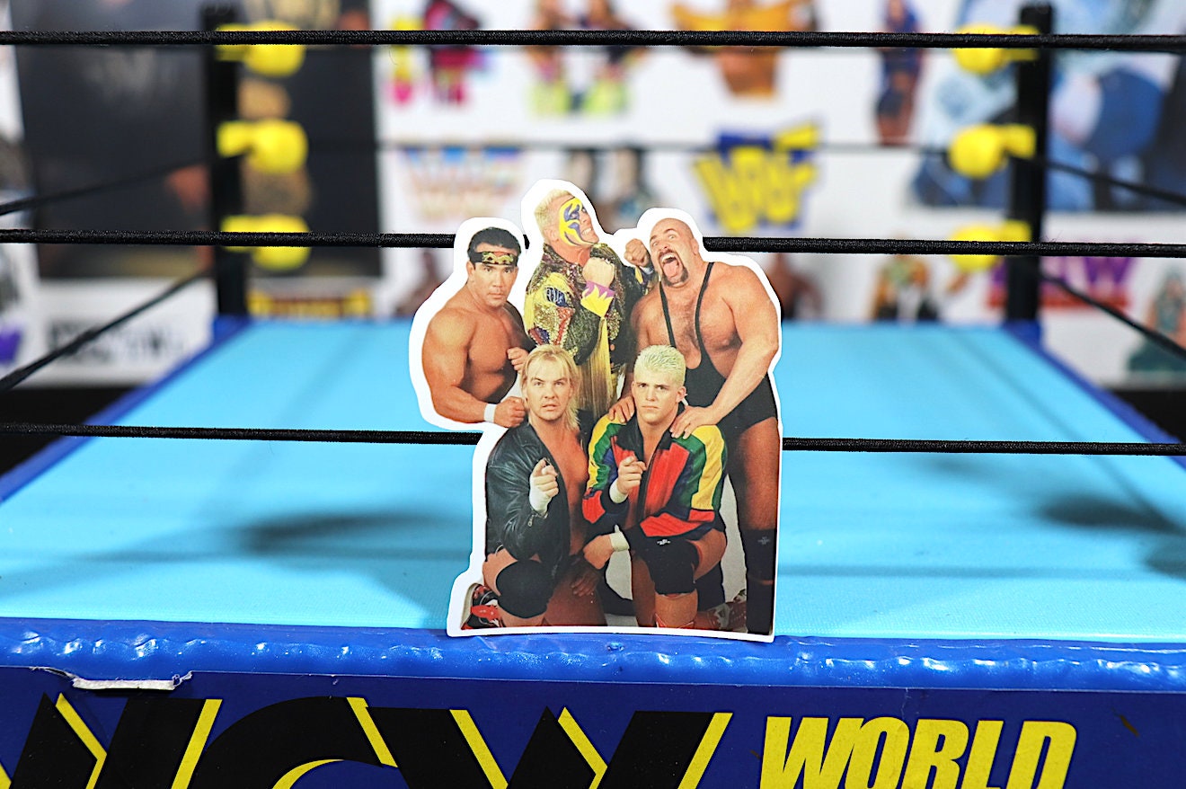 Ricky Steamboat, Sting, Dustin Rhodes, Nikita, Barry Windham Sticker