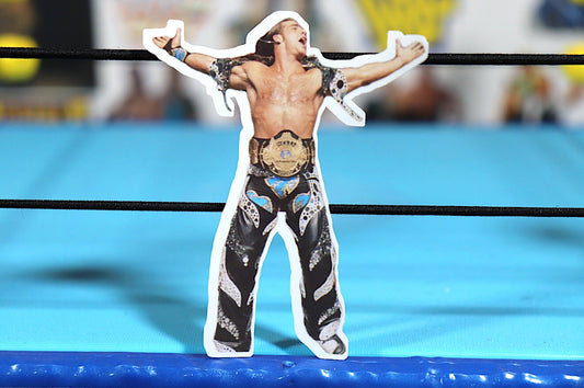 Shawn Michaels Iconic Pose 2 Sticker