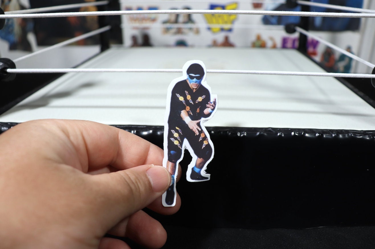 Super Calo Sticker [Eddie Guerrero - Mexico - Latino - La Parka - Hulk Hogan - Ric Flair - Randy Savage - Rey Mysterio Jr - Vintage - Retro]