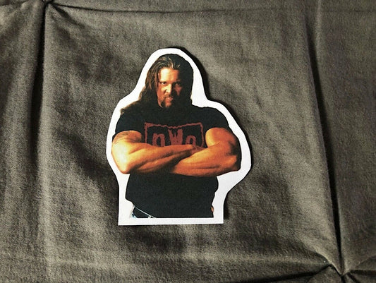 Kevin Nash Sticker No.2 [Scott Hall - Ric Flair -  Hulk Hogan - Randy Savage - Ultimate Warrior - Vintage - Retro - Thrift]