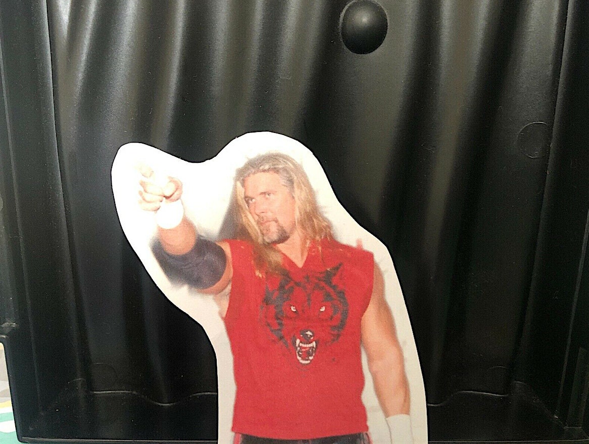 Kevin Nash Sticker No.5 [Scott Hall - Ric Flair -  Hulk Hogan - Randy Savage - Ultimate Warrior - Vintage - Retro - Thrift]