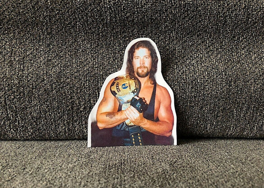 Kevin Nash Big D Sticker [Scott Hall - Ric Flair -  Hulk Hogan - Randy Savage - Ultimate Warrior - Vintage - Retro - Thrift]