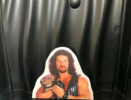 Kevin Nash Big D Sticker No. 3 [Scott Hall - Ric Flair -  Hulk Hogan - Randy Savage - Ultimate Warrior - Vintage - Retro - Thrift]