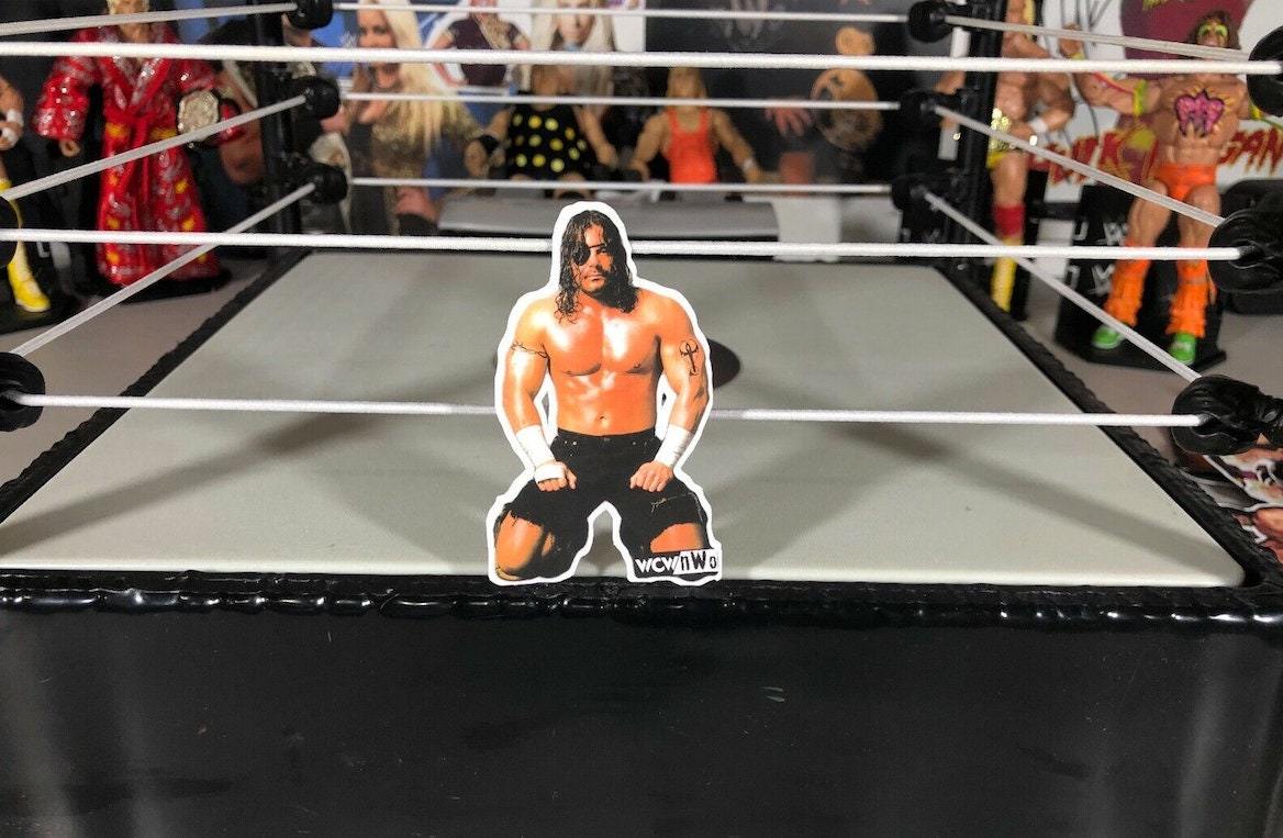 Scotty Riggs Sticker [Raven's Flock - Raven - Ric Flair -  Hulk Hogan - Randy Savage - Ultimate Warrior - njpw - RVD - Vintage - Retro]