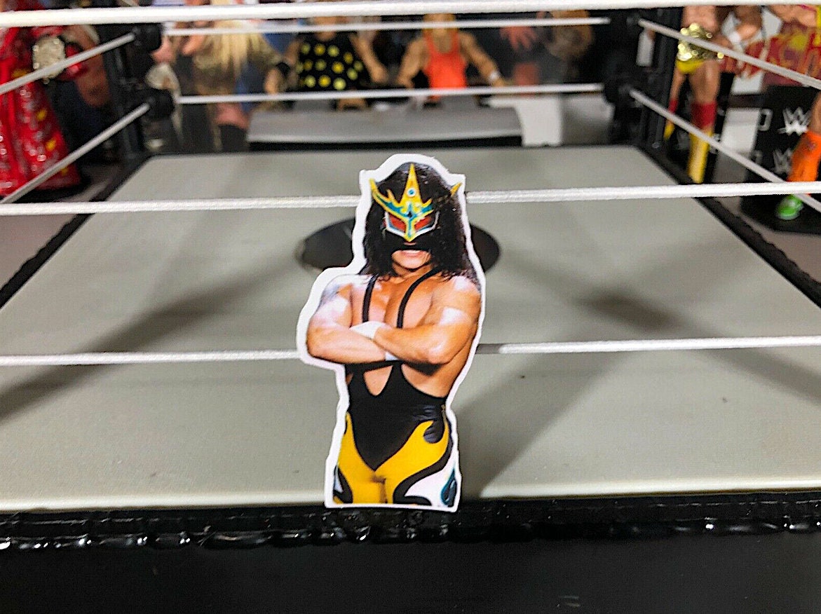 Juventud Guerrera Sticker [Ric Flair -  Hulk Hogan - Randy Savage - Ultimate Warrior - Pop Culture]