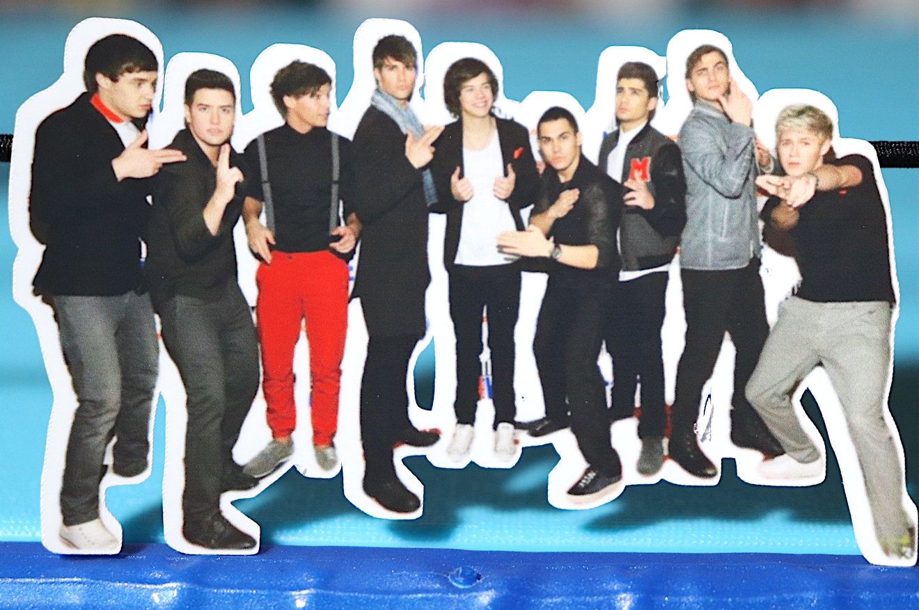 Big Time Rush X One Direction Sticker (BTR, 1D)