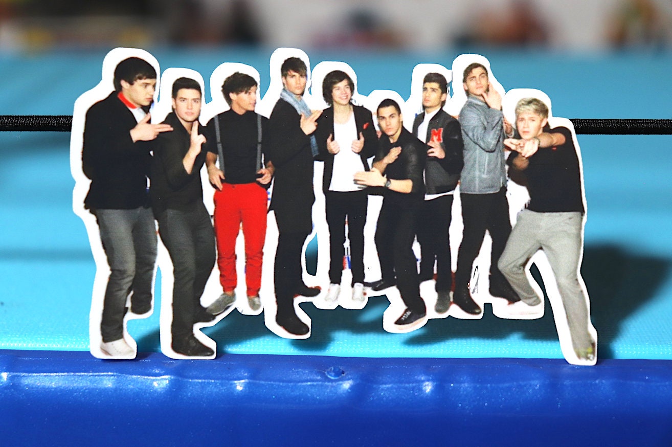 Big Time Rush X One Direction Sticker (BTR, 1D)