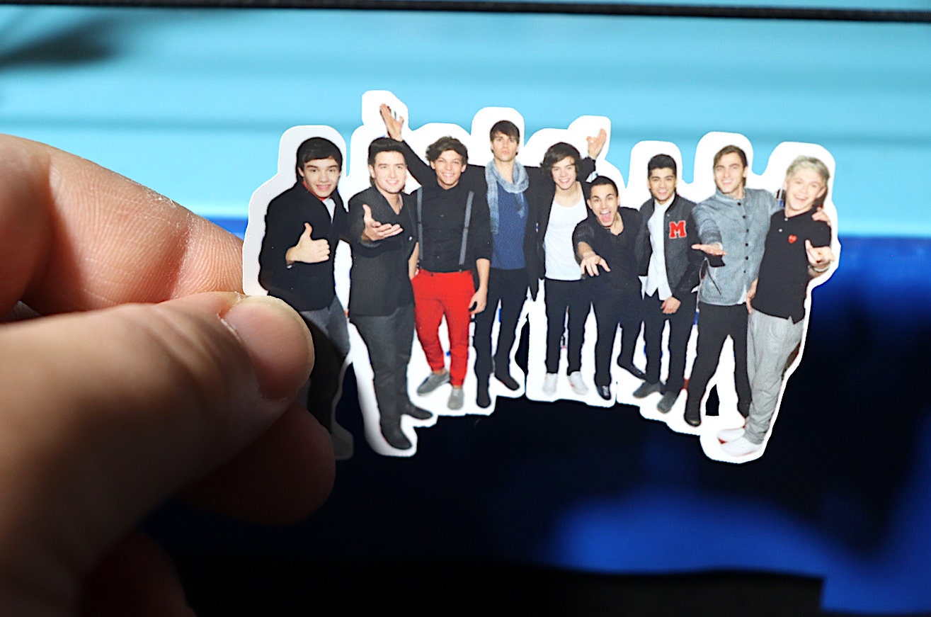 Big Time Rush X One Direction Sticker #3 (BTR, 1D)