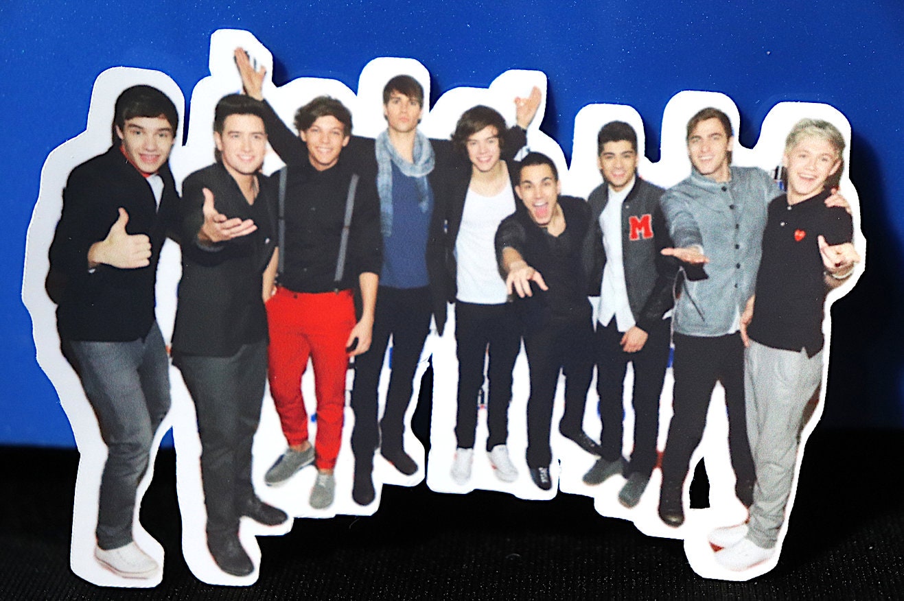 Big Time Rush X One Direction Sticker #3 (BTR, 1D)