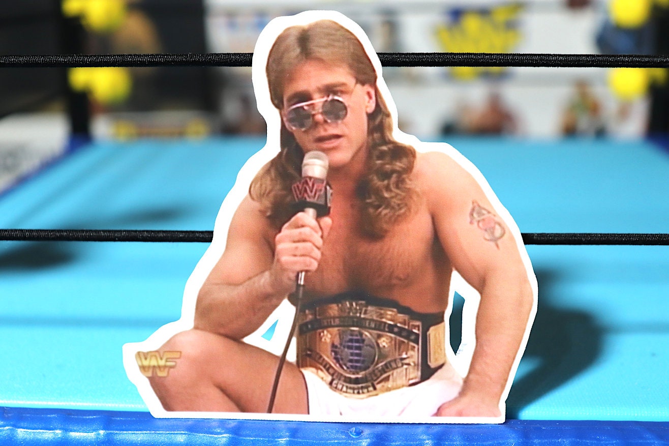 Shawn Michaels IC Championship Sticker