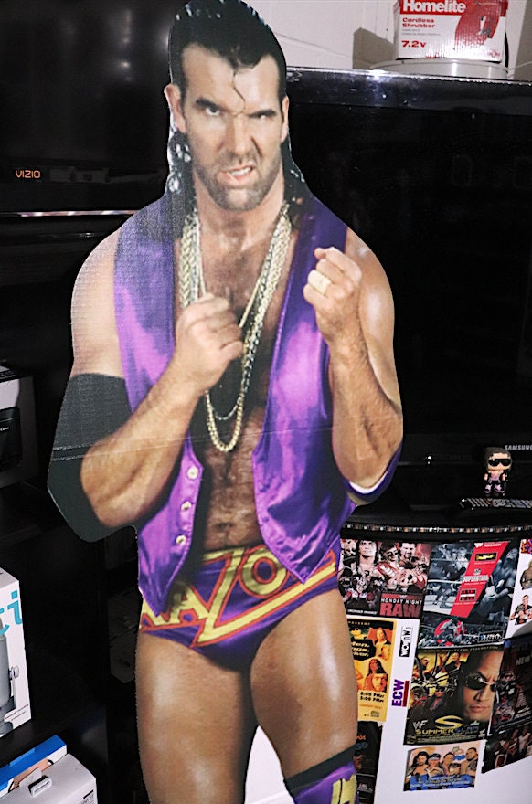 R@z0r R@m0n 6ft Cardboard StandUp [Father's Day - Game Room - Man Cave - Office - Home Decor - Wrestling - Retro - Ric Flair - Pop Culture]