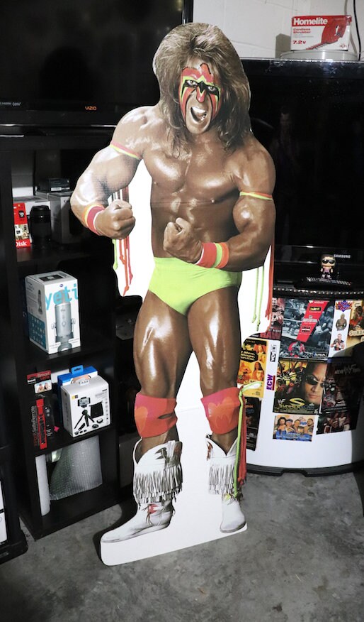 Ultimate Warrior 6ft Cardboard StandUp