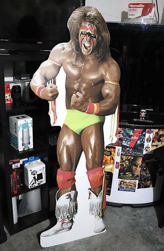 Ultimate Warrior 6ft Cardboard StandUp