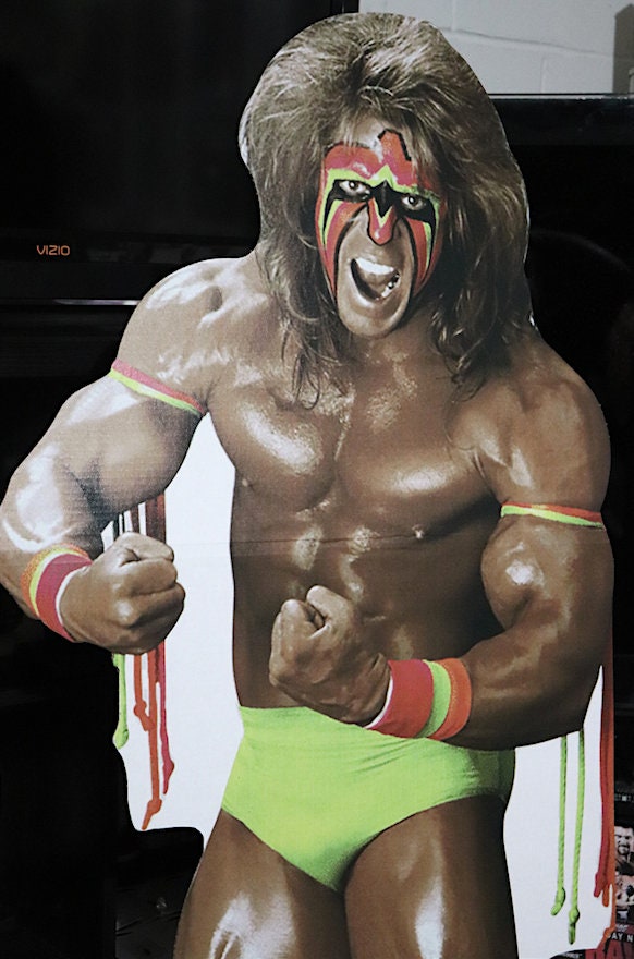 Ultimate Warrior 6ft Cardboard StandUp