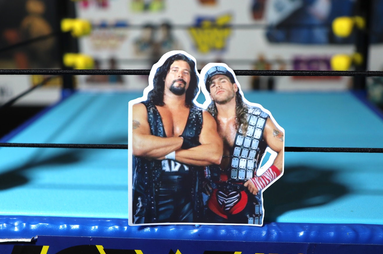 Shawn Michaels & Big D Sticker