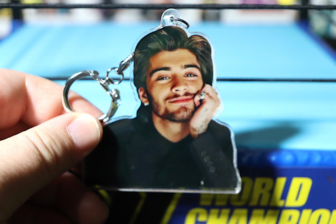 Zayn KeyChain (One Direction, 1D, Key Chain, Gifts For Her, Birthday Gift, Love, Valentines Day, Valentines Day Gift)