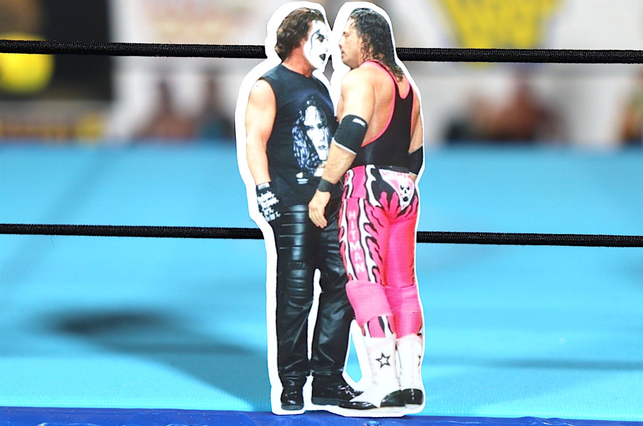 Bret Hart n Sting Sticker