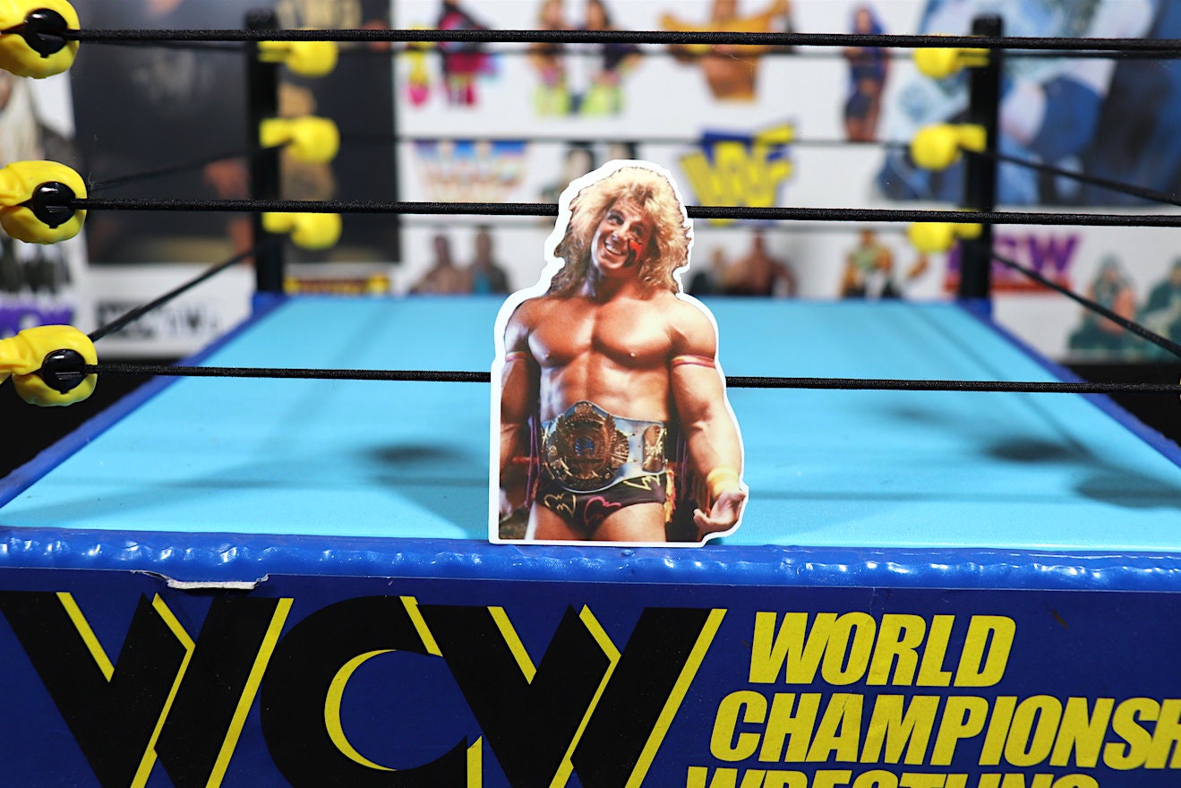 Ultimate Warrior Sticker No.16 [Wrestling - Hulk Hogan - Ric Flair - Randy Savage, Ultimate Warrior, Dusty Rhodes, Road Warriors]