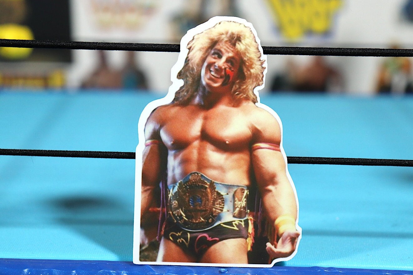 Ultimate Warrior Sticker No.16 [Wrestling - Hulk Hogan - Ric Flair - Randy Savage, Ultimate Warrior, Dusty Rhodes, Road Warriors]