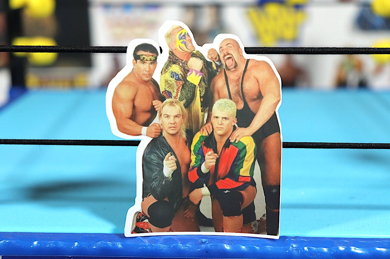 Ricky Steamboat, Sting, Dustin Rhodes, Nikita, Barry Windham Sticker