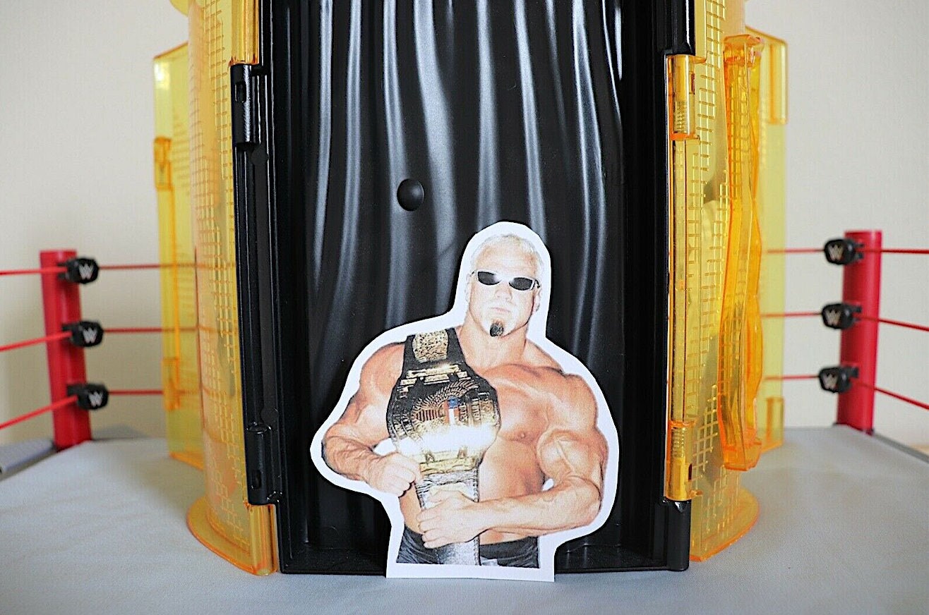 Scott Steiner Sticker 2 (Big Poppa Pump - Rick Steiner - Hulk Hogan - Scott Hall - Kevin Nash - Ric Flair - Randy Savage - NJPW - Wrestling)