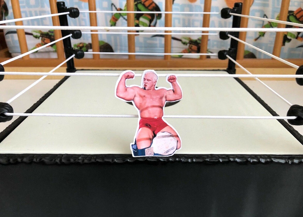 Scott Steiner Sticker 5 (Big Poppa Pump - Rick Steiner - Hulk Hogan - Scott Hall - Kevin Nash - Ric Flair - Randy Savage - NJPW - Wrestling)