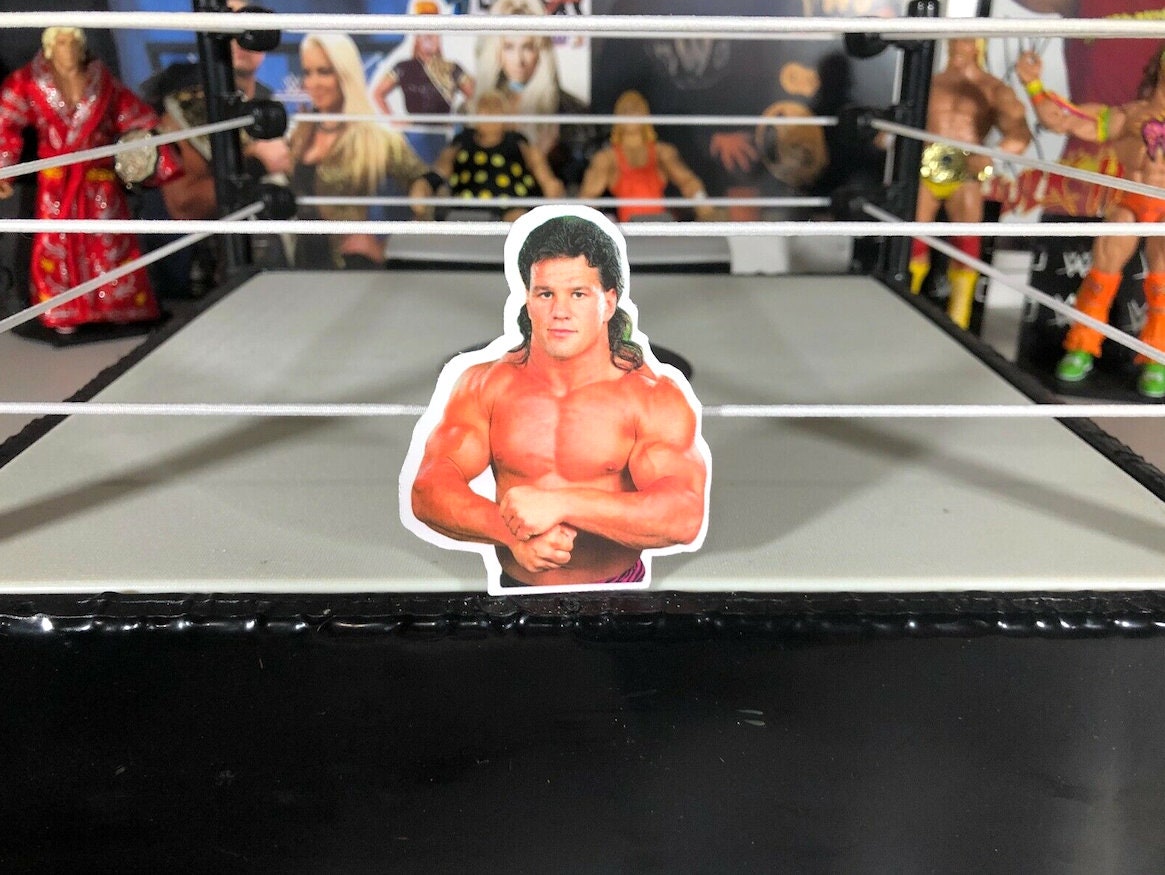 Scott Steiner Sticker 6 (Big Poppa Pump - Rick Steiner - Hulk Hogan - Scott Hall - Kevin Nash - Ric Flair - Randy Savage - NJPW - Wrestling)