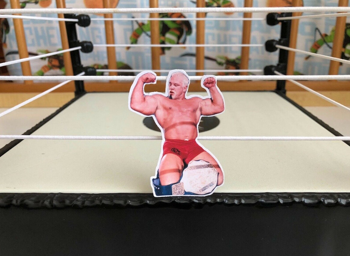 Scott Steiner Sticker 5 (Big Poppa Pump - Rick Steiner - Hulk Hogan - Scott Hall - Kevin Nash - Ric Flair - Randy Savage - NJPW - Wrestling)