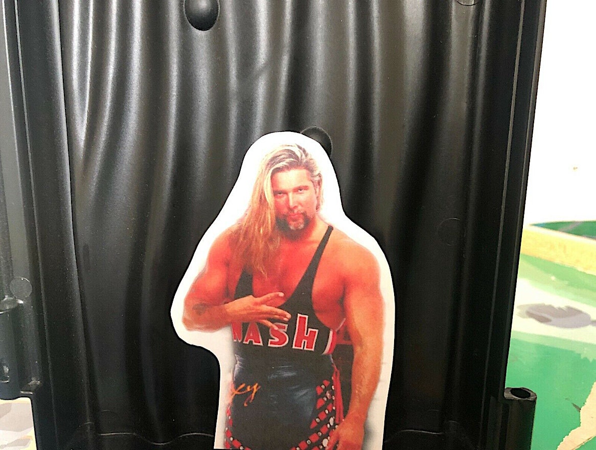 Kevin Nash Sticker No.4 [Scott Hall - Ric Flair -  Hulk Hogan - Randy Savage - Ultimate Warrior - Vintage - Retro - Thrift]