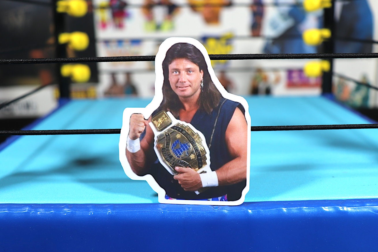 Marty Jannetty Sticker [Rockers - Shawn Michaels - Ric Flair -  Hulk Hogan - Randy Savage - Ultimate Warrior - Bret Hart]