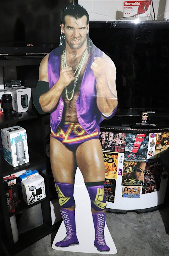 R@z0r R@m0n 6ft Cardboard StandUp [Father's Day - Game Room - Man Cave - Office - Home Decor - Wrestling - Retro - Ric Flair - Pop Culture]