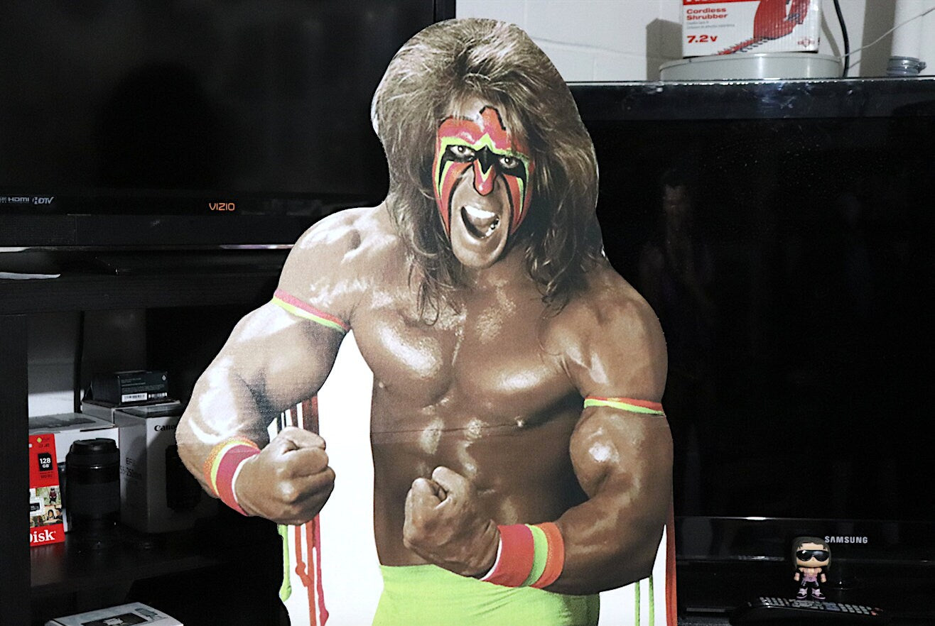 Ultimate Warrior 6ft Cardboard StandUp