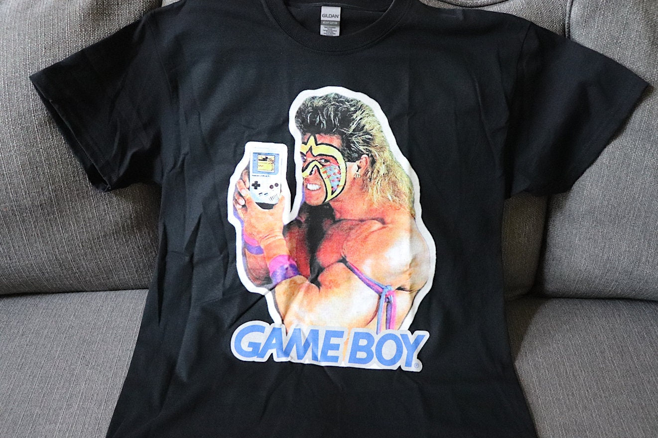 Warrior Boy T-Shirt [Pop Culture - Hulk Hogan - Ric Flair  - Randy Savage - Birthday - Christmas]