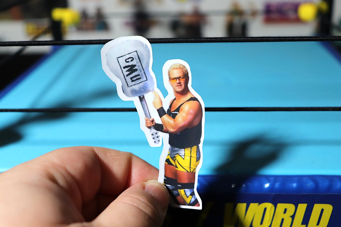 Jeff Jarret Sticker 2 [Ric Flair - Hulk Hogan - Randy Savage - Ultimate Warrior]