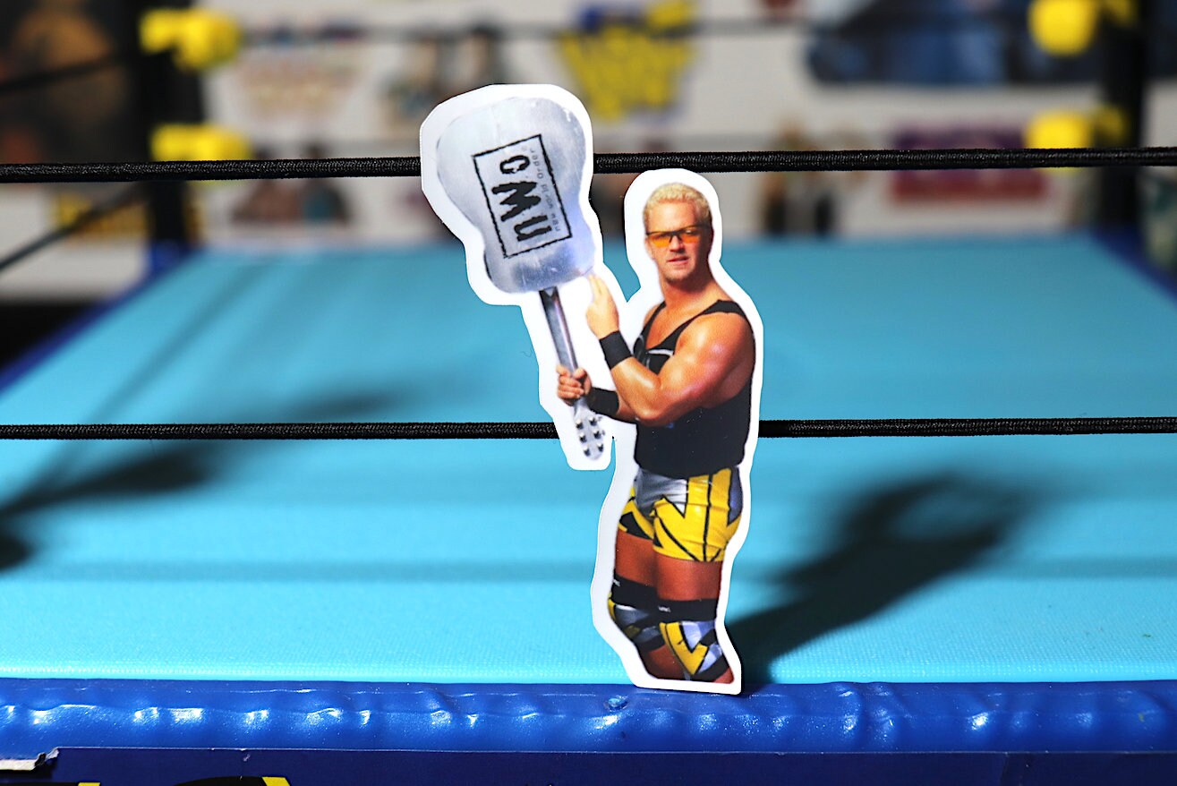 Jeff Jarret Sticker 2 [Ric Flair - Hulk Hogan - Randy Savage - Ultimate Warrior]