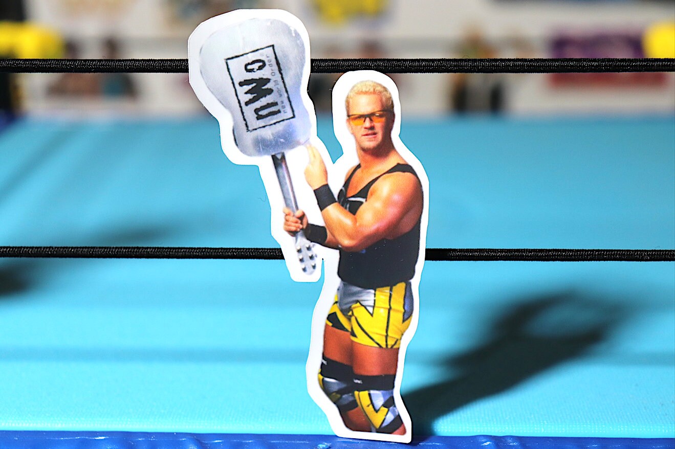 Jeff Jarret Sticker 2 [Ric Flair - Hulk Hogan - Randy Savage - Ultimate Warrior]