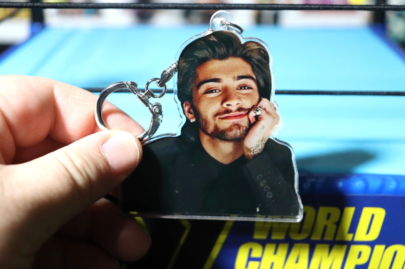 Zayn KeyChain (One Direction, 1D, Key Chain, Gifts For Her, Birthday Gift, Love, Valentines Day, Valentines Day Gift)