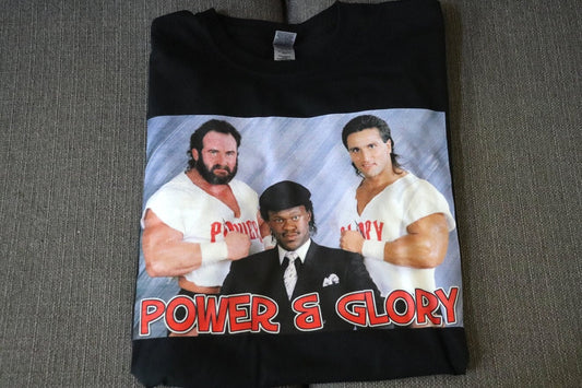 Roma and Herc T-Shirt [Pop Culture - Hulk Hogan - Ric Flair - Randy Savage - Ultimate Warrior - Birthday - Christmas - Secret Santa]